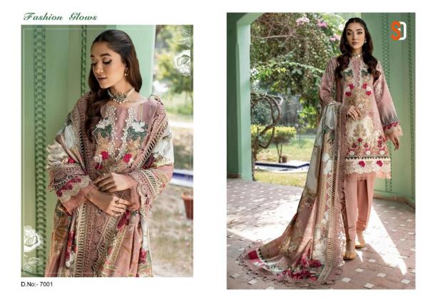 Shraddha Firdous Vol 7 Lawn Cotton Designer Pakistani Suit Collection